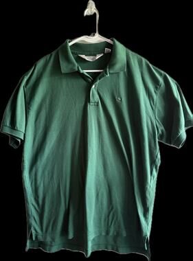 The Men's Store at Sears Green Polo Shirt Men's XL Vintage 80s 90s Unicorn Logo